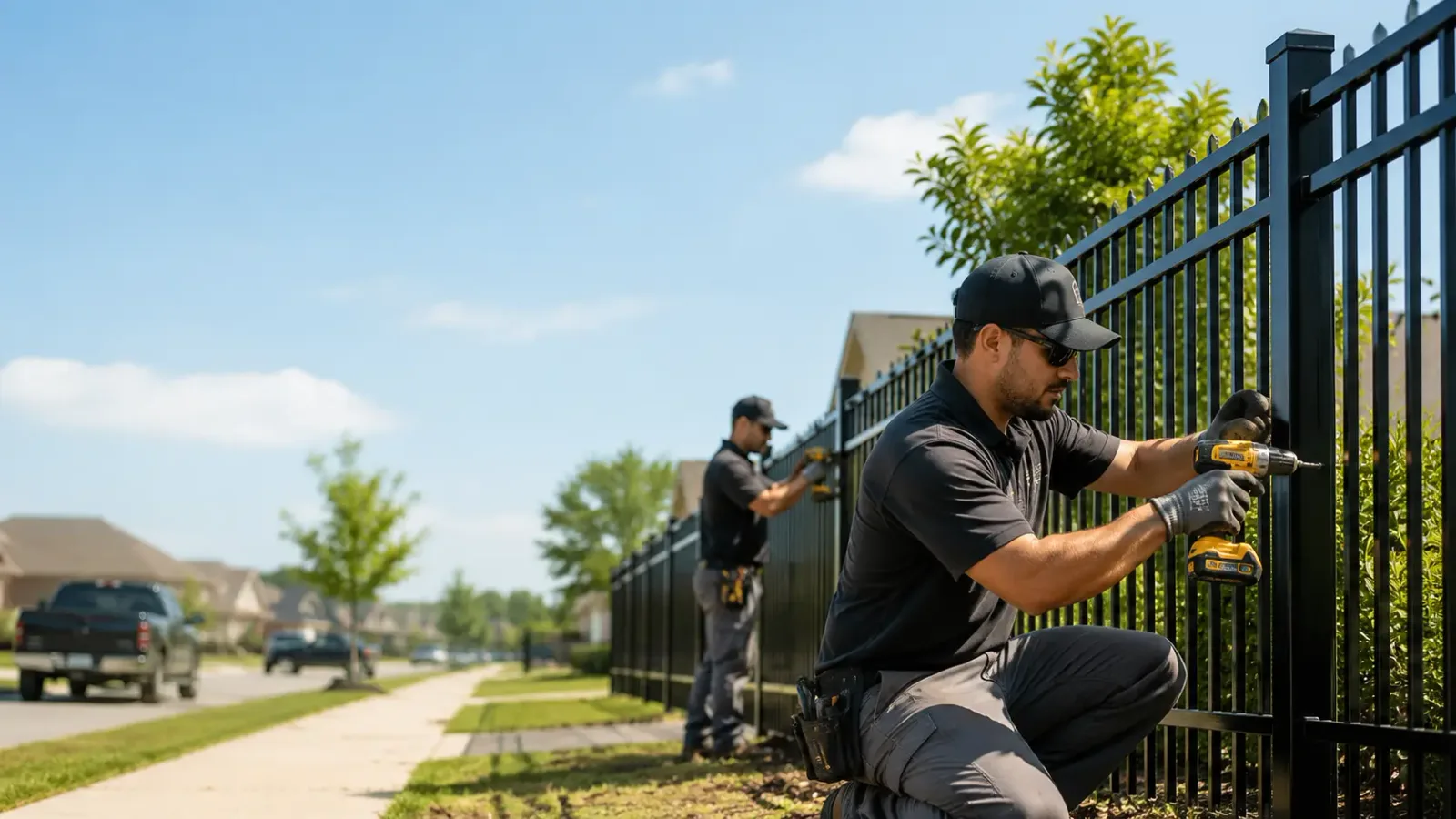 Metal Fence Installation in Meraux, LA